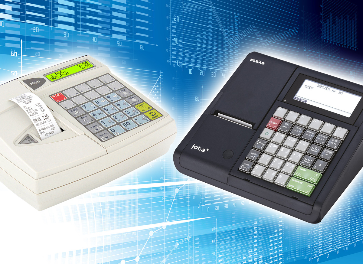 Kasy fiskalne Elzab Mini i Elzab Jota E