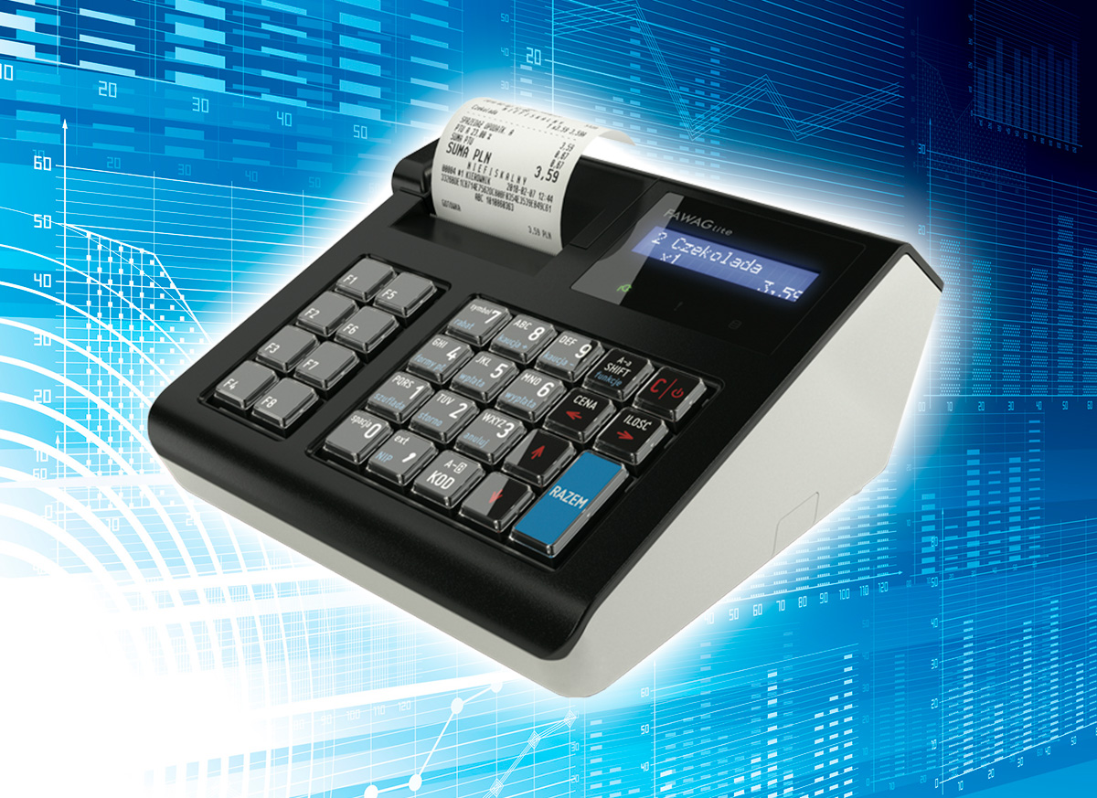 Kasa fiskalna marki FAWAG