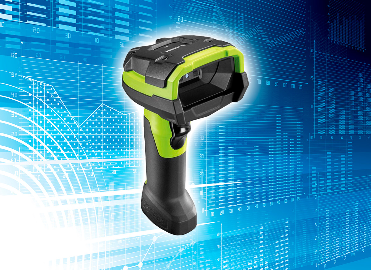 Wytrzymały skaner kodów firmy Zebra