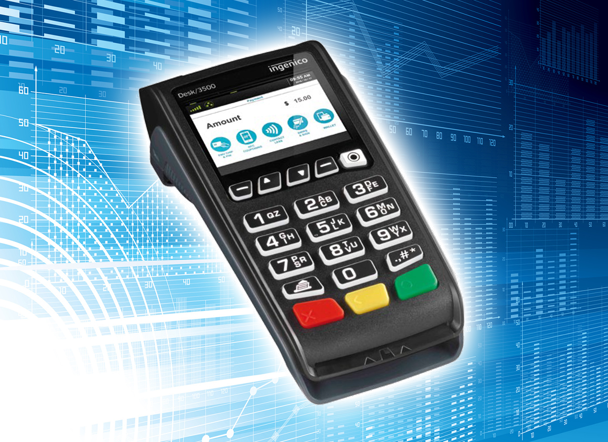 Terminal płatniczy PeP Ingenico Desk 3500